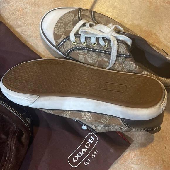 PreLoved Coach Purse and Sneaker Bundle - Picture 3 of 12